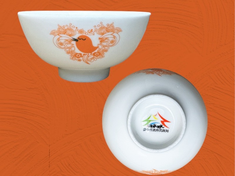 台中市政府民政局-客製化飯碗