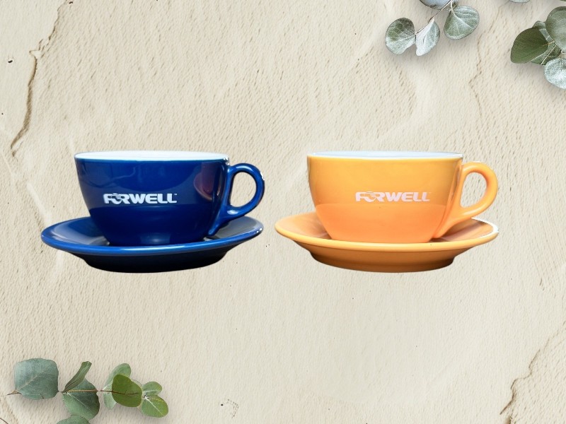 FOR WELL 富偉精機-客製化咖啡杯盤組