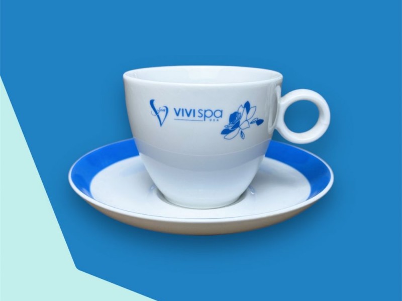 VIVI SPA-客製化咖啡杯盤組