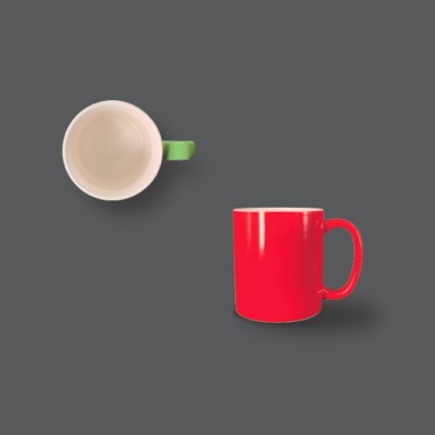 雙色直筒杯/紅/橙/黃/綠/黑  