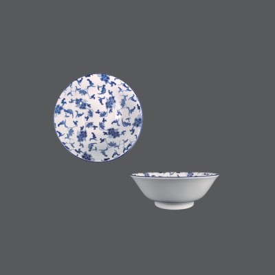 華夏青花麵碗 P7074-156