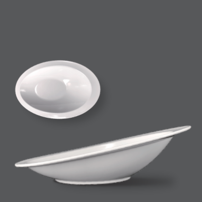 斜式橢圓形碗公 (3sizes)